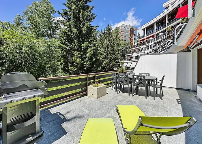 Snowstar-next To Lift And Golf-crans Montana Apartment